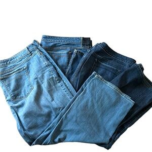 LL BEAN JEAN LOT. Sold together. Will not separate.
